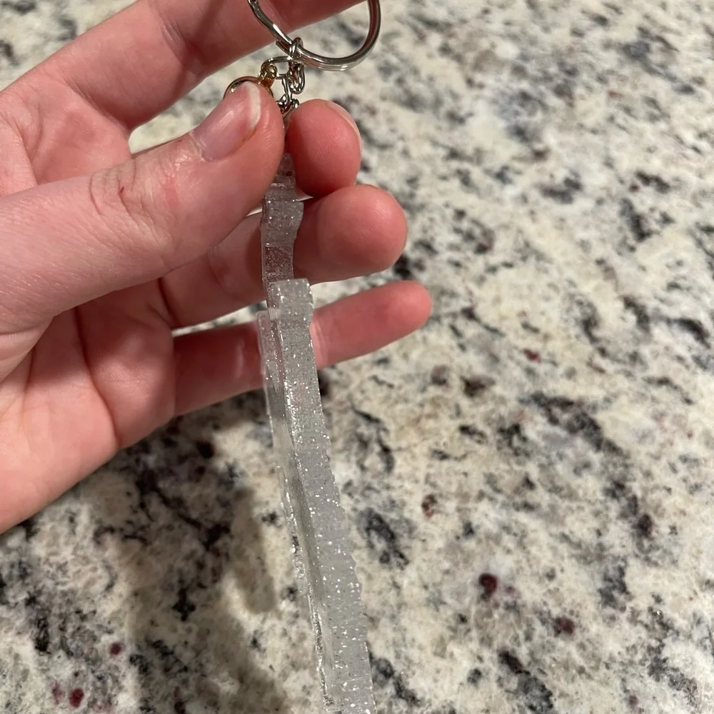 Handmade Bucking Bronco/Horse Riding/Cowboy Keychain - Picture 3 of 6